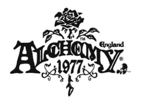Tous les Produits Alchemy la Marque Anglaise Mythique : Vêtements, Accessoires, Bijoux, Décoration..