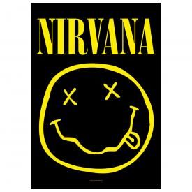 Drapeau NIRVANA - Smiley
