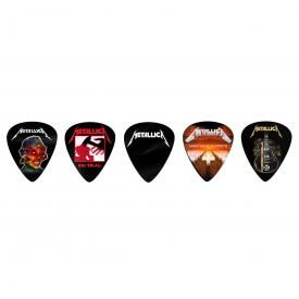 Lot de 5 Médiators METALLICA - Hardwired