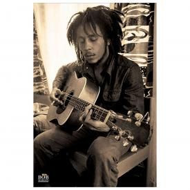 Poster BOB MARLEY - Sepia
