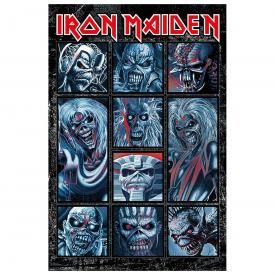 Poster IRON MAIDEN - Ten Eddies