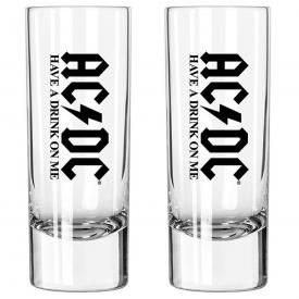 Set de 2 Verres à Shooter AC/DC - Have A Drink On Me