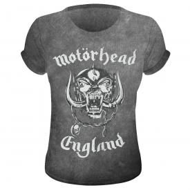 Tee Shirt Femme MOTÖRHEAD - England Burnout